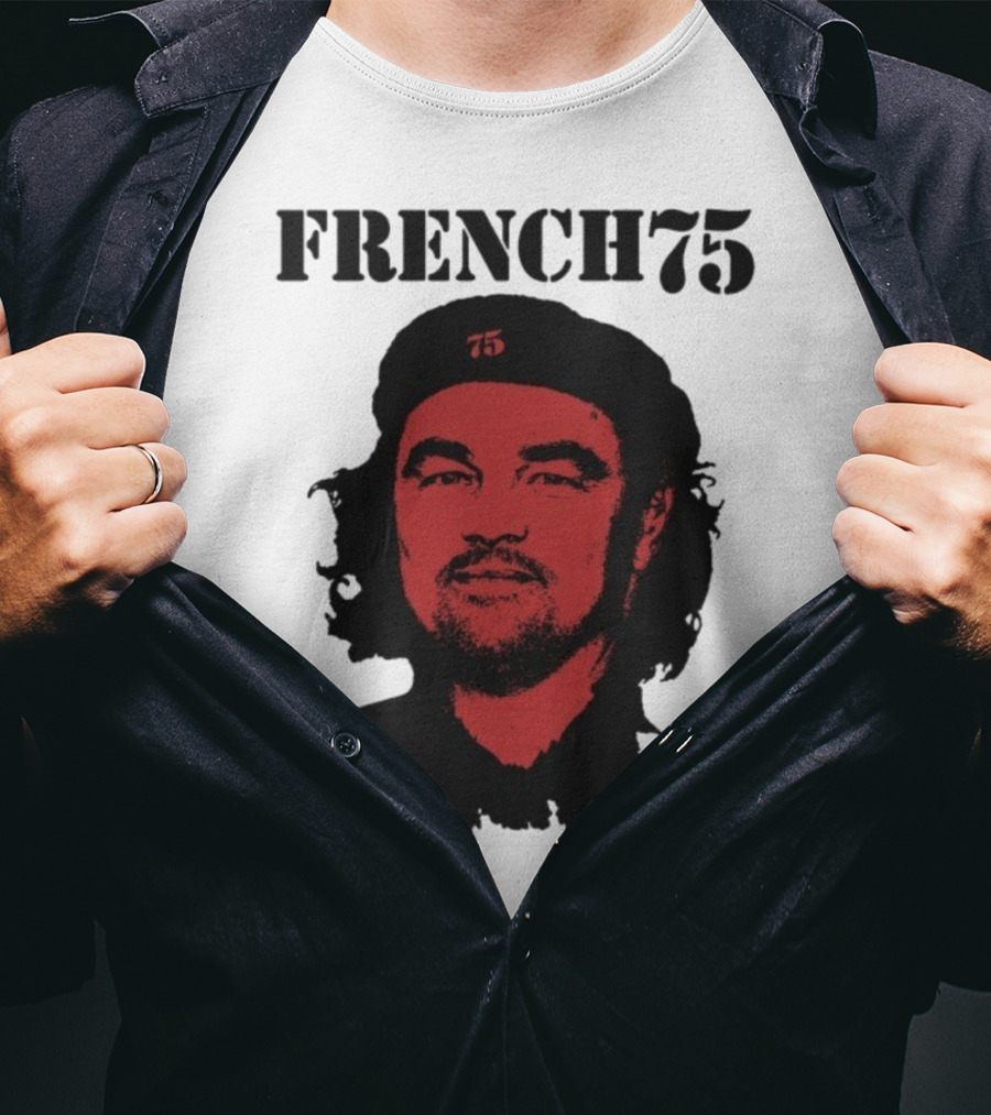 Che French 75 Red Portrait T-Shirt