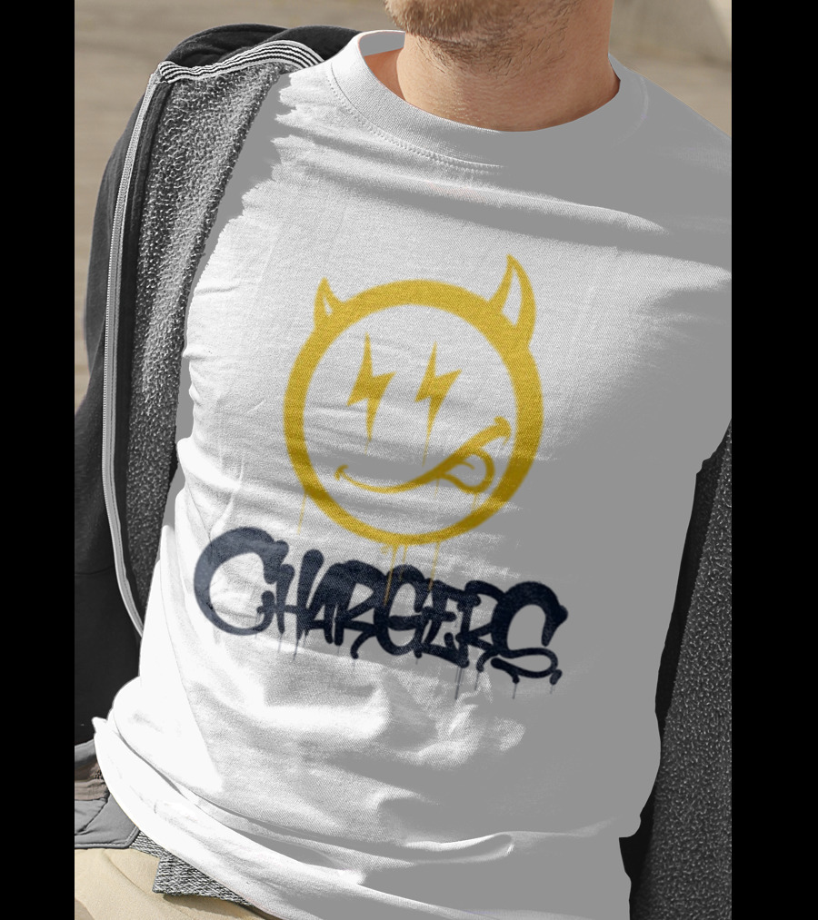 Los Angeles Chargers Devil Icon NFL 2025 T-Shirt