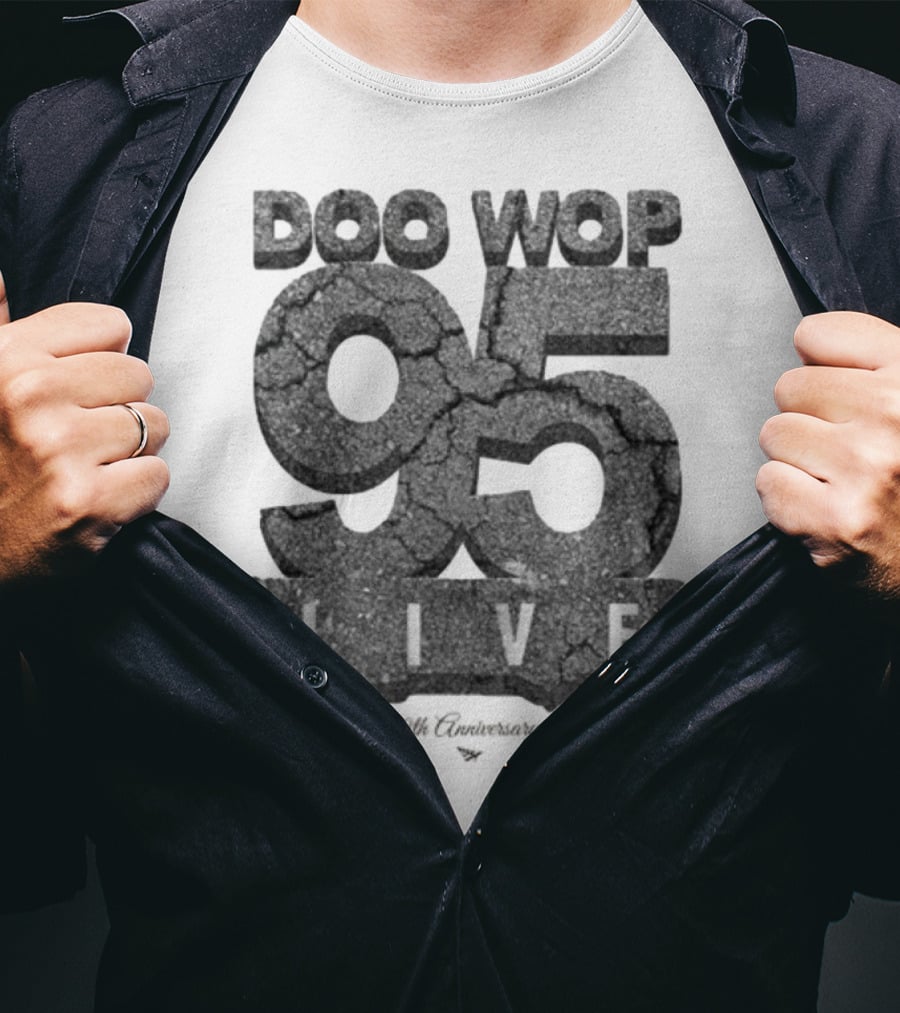 Doo Wop 95 Live 30th Anniversary Cassette Planes T-Shirt