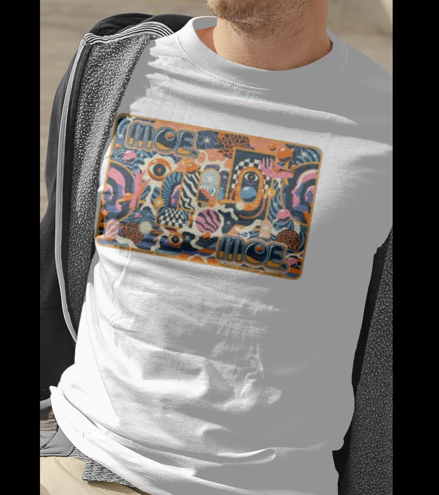 Moe. October 9-10 2025 Brooklyn Bowl NY Psychedelic Abstract Art T-Shirt
