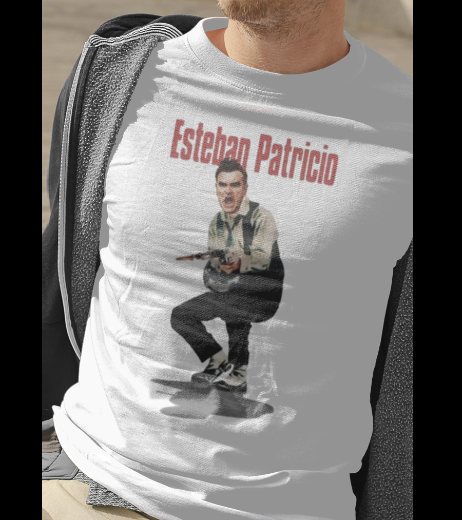 Esteban Patricio Morrissey Style Iconic Pose T-Shirt
