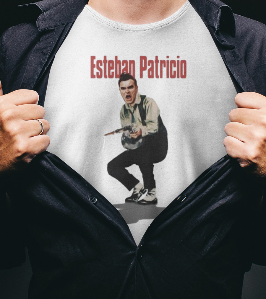 Esteban Patricio Morrissey Style Iconic Pose T-Shirt