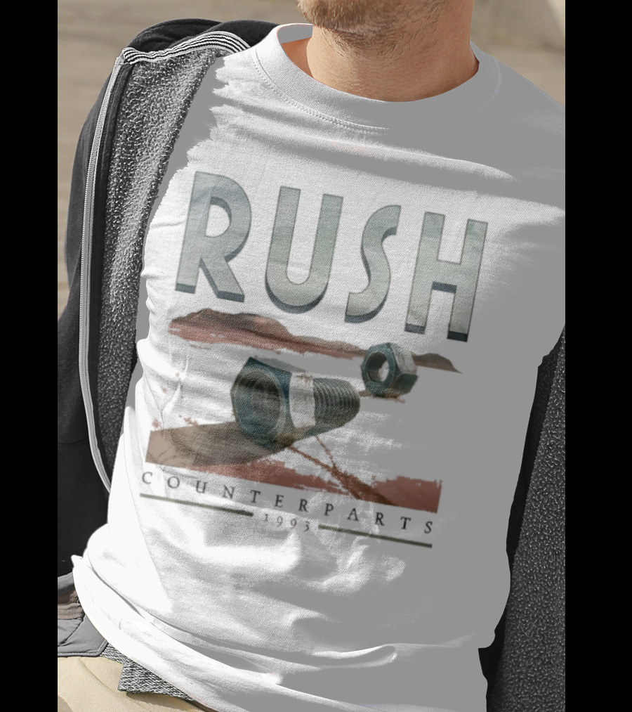 Rush Counterparts 1993 Desert Album Art T-Shirt