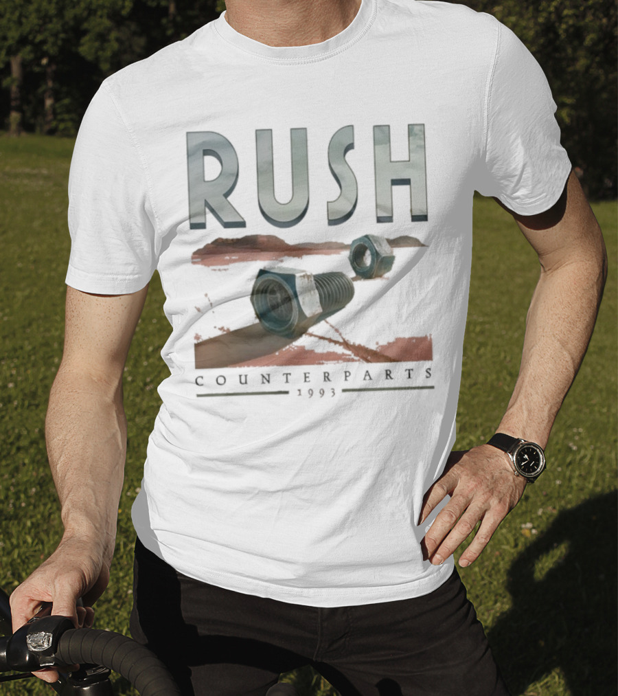 Rush Counterparts 1993 Desert Album Art T-Shirt
