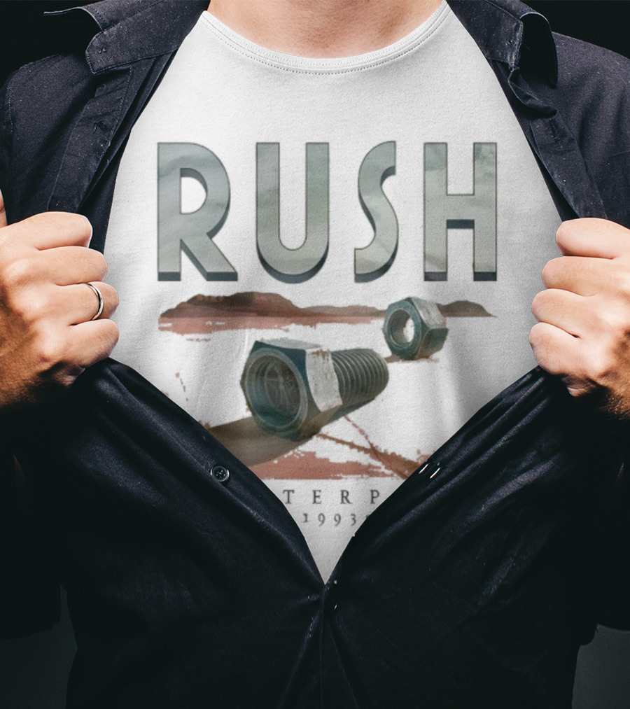 Rush Counterparts 1993 Desert Album Art T-Shirt