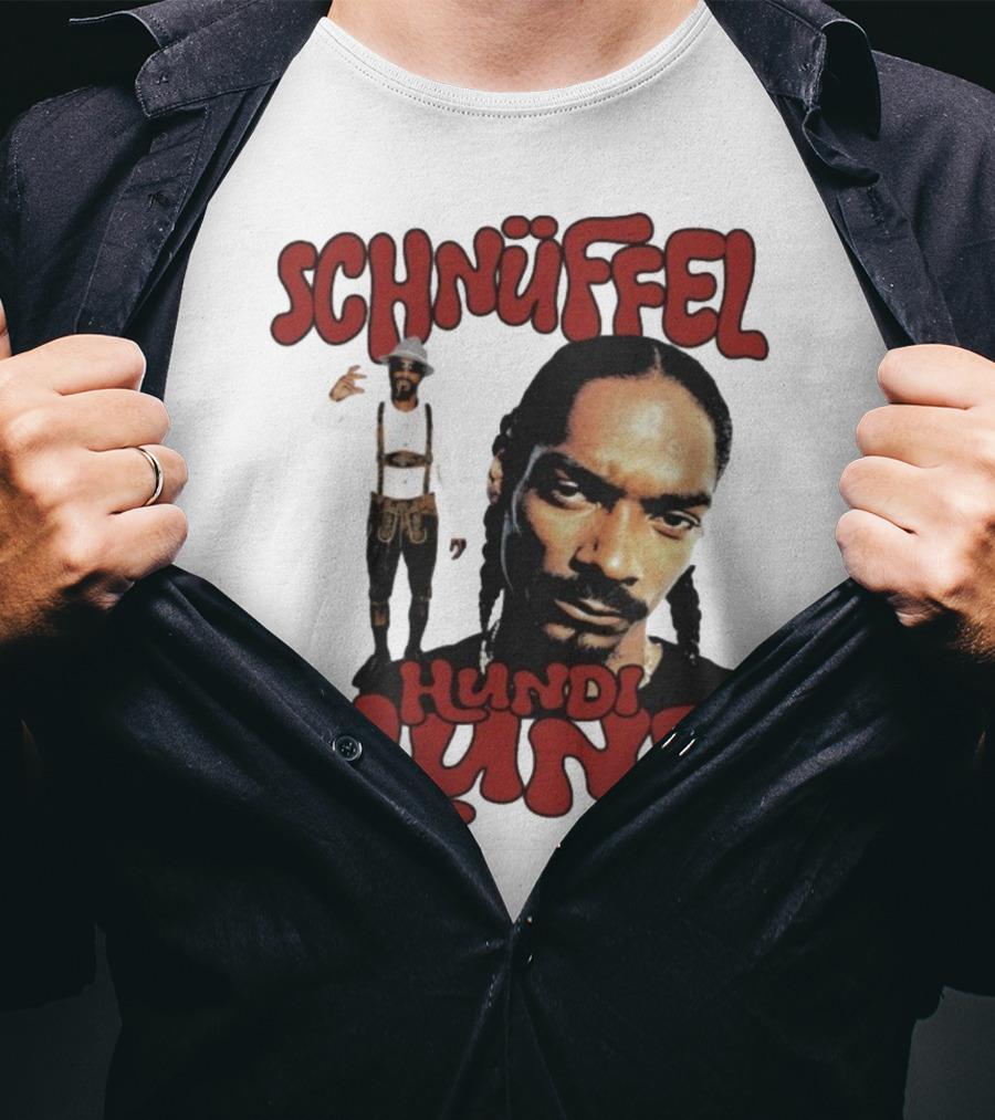 Snoop Dogg Schnüffel Hundi Hund German Style T-Shirt