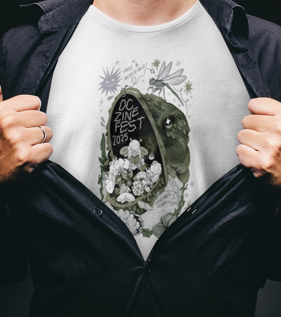 OC Zine Fest 2025 November 1 Brea California Event T-Shirt