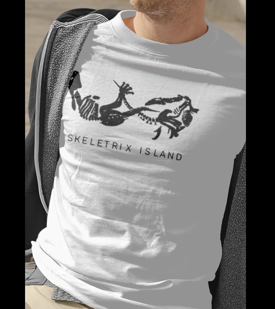 Skeletrix Island Dinosaur Skeleton Adventure T-Shirt