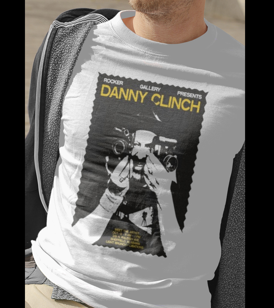 Danny Clinch Meet The Artist Event October 12 2025 Sheffield Alabama 319 N Raleigh Ave Light Brunch And Libations T-Shirt