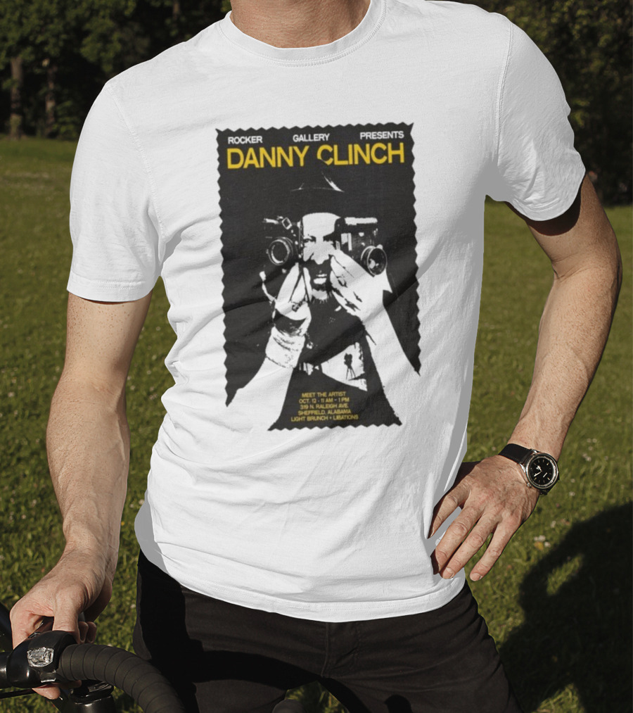 Danny Clinch Meet The Artist Event October 12 2025 Sheffield Alabama 319 N Raleigh Ave Light Brunch And Libations T-Shirt