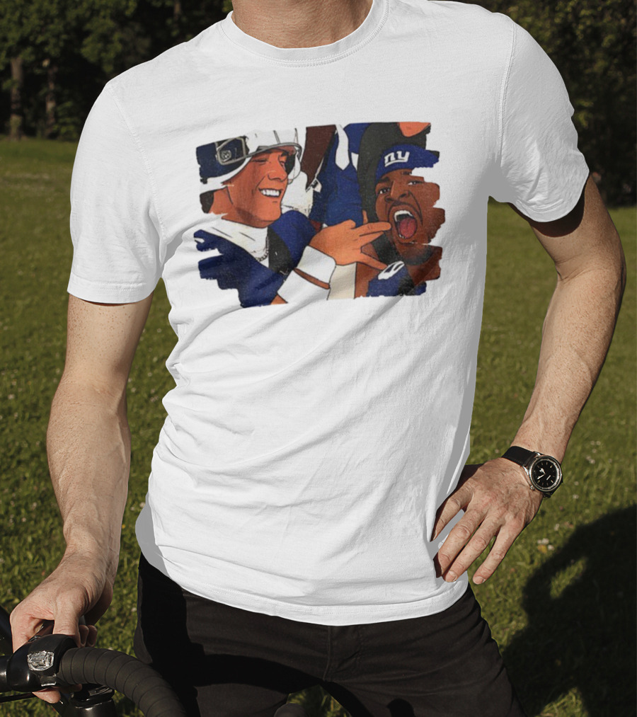 Jaxson Dart Cam Skattebo New York Giants Football Funny Moment NY Giants Helmets T-Shirt