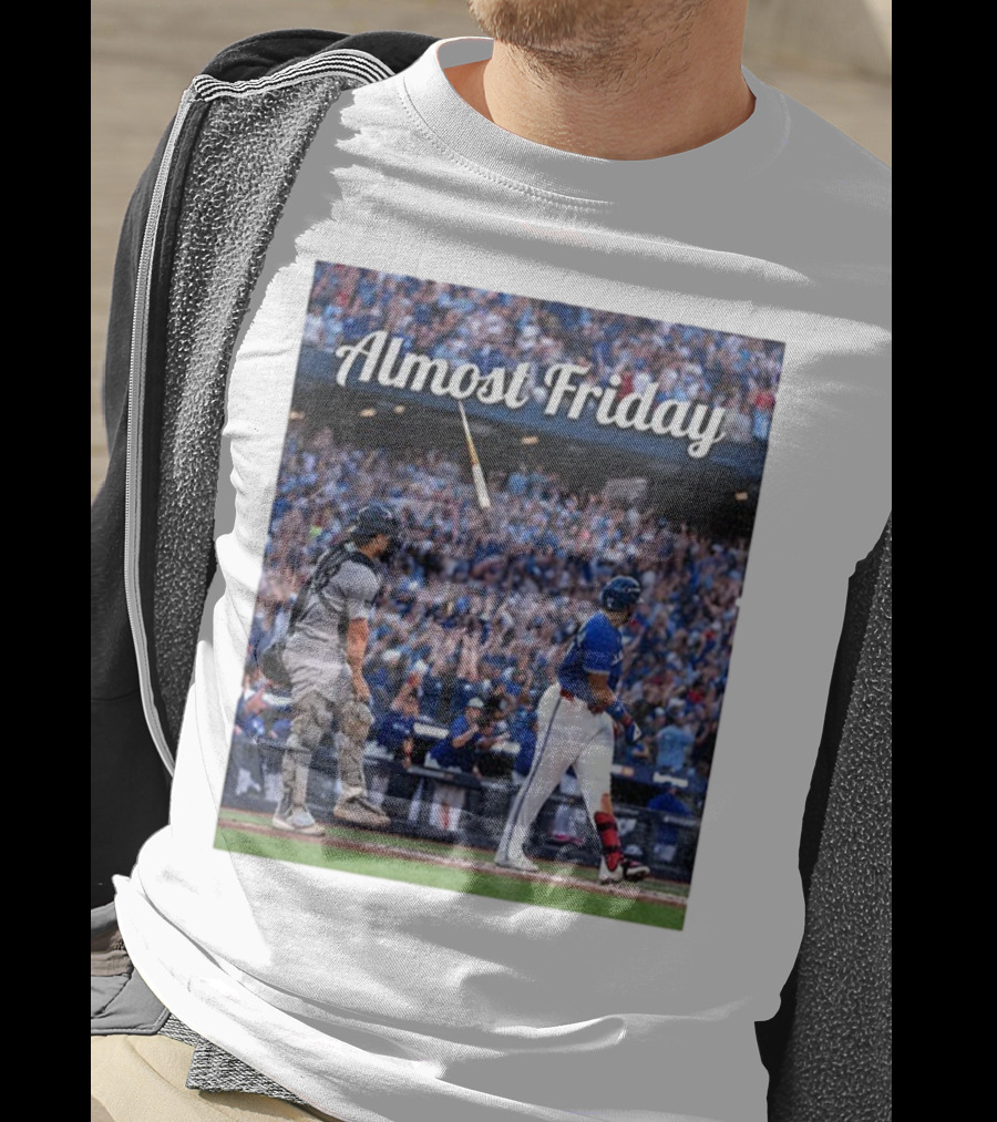 Toronto Blue Jays New York Yankees Almost Friday MLB Baseball Action T-Shirt