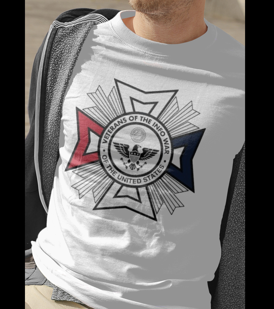 Veterans Of The Info War Emblem United States Insignia T-Shirt