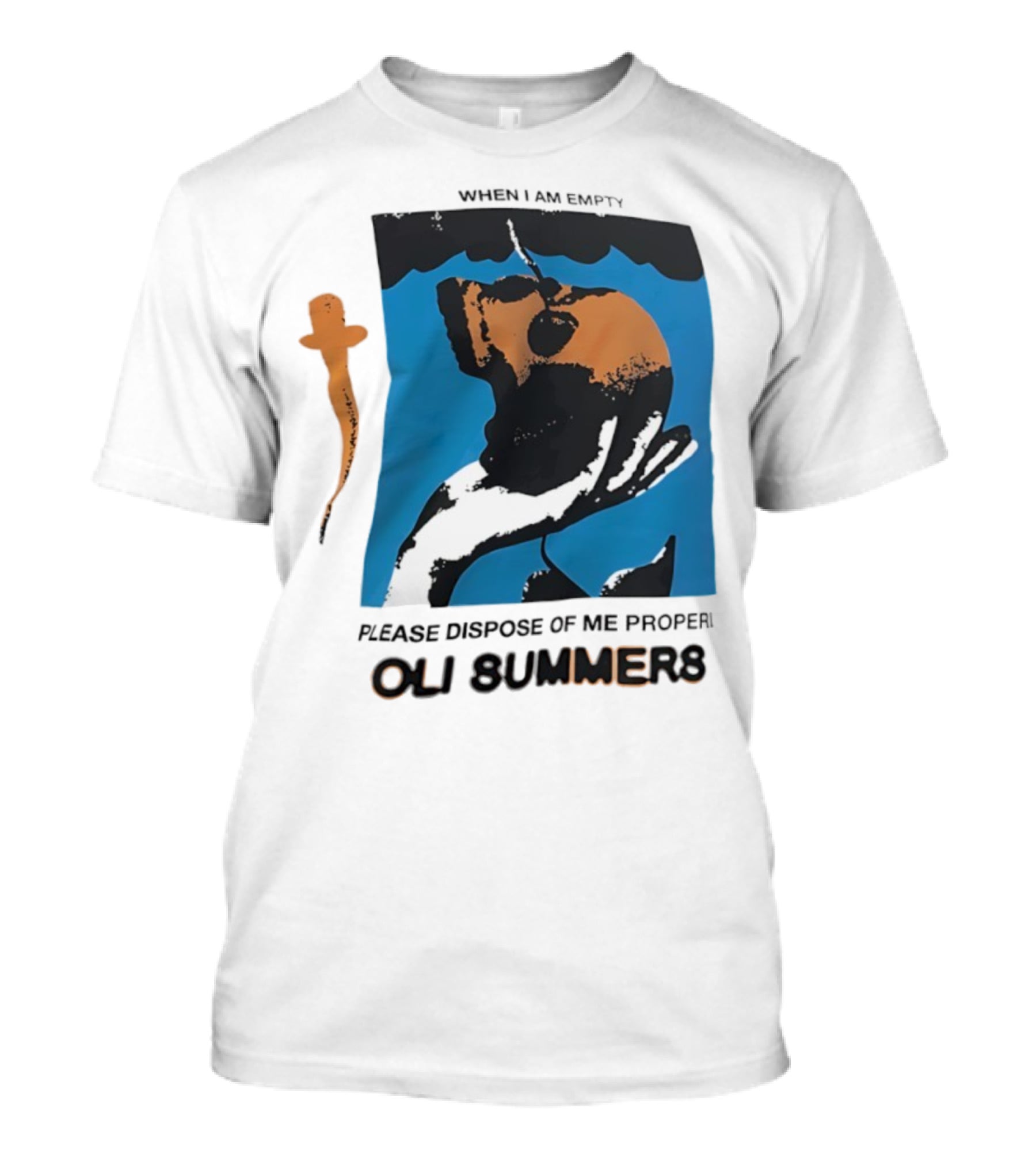 Oli Summers When I Am Empty Please Dispose Of Me Properly T-Shirt