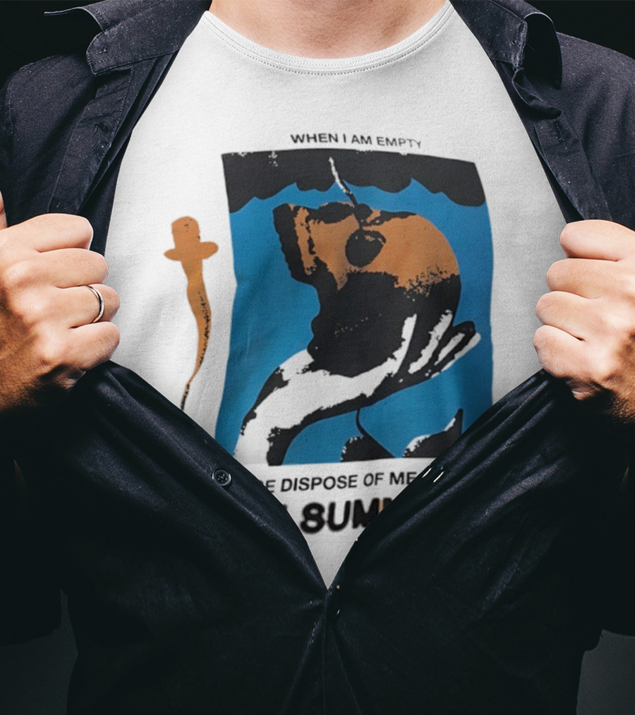 Oli Summers When I Am Empty Please Dispose Of Me Properly T-Shirt