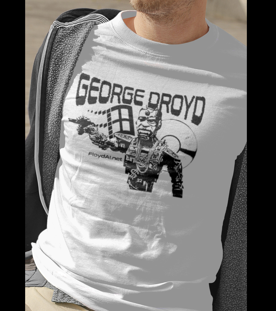 George Droyd Retro Vintage Droid Star Patterns T-Shirt