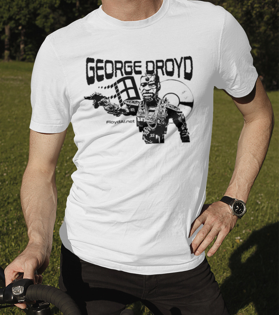 George Droyd Retro Vintage Droid Star Patterns T-Shirt