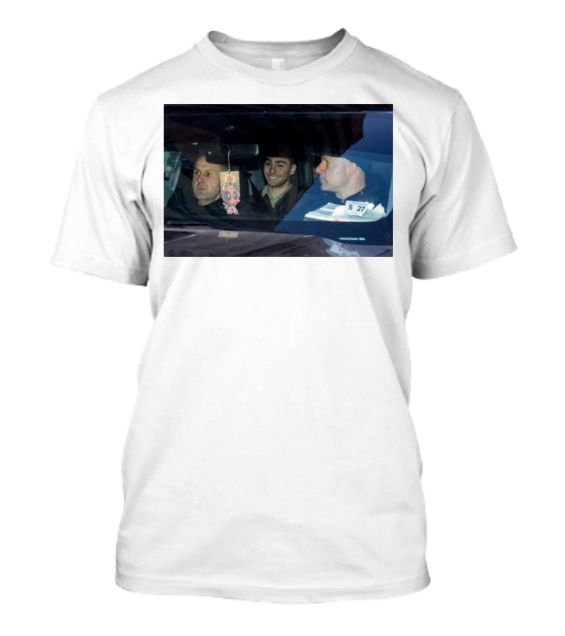 Luigi Mangione Car Deadpool Air Freshener T-Shirt