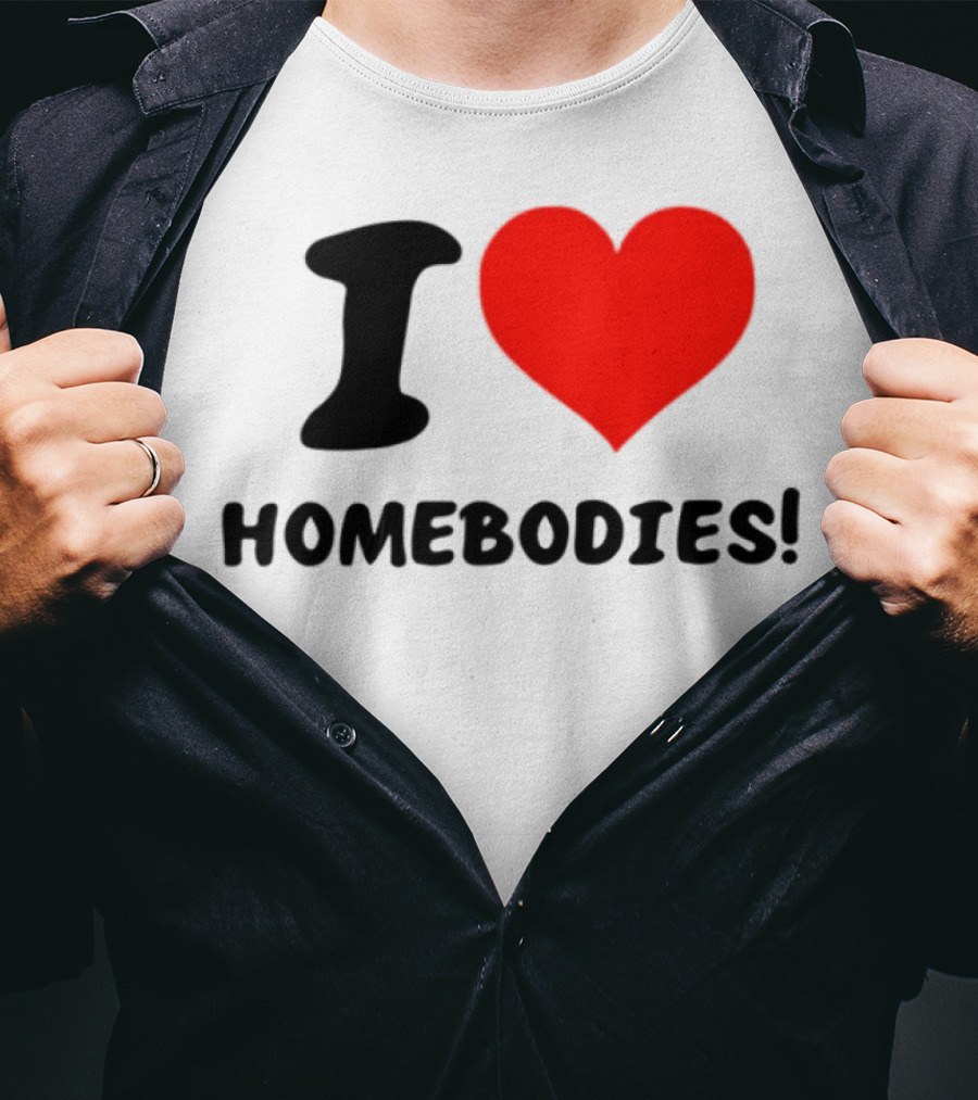 Slidesnvibes I Love Homebodies Cozy Vibes T-Shirt