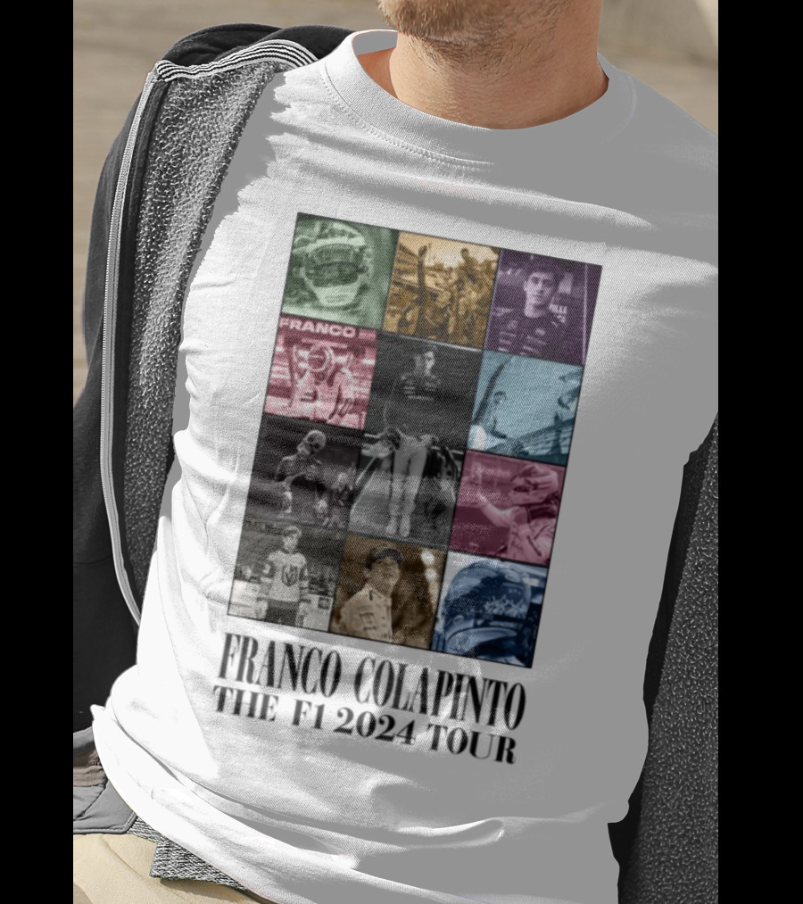 Franco Colapinto Bullet Racing F1 2024 Tour T-Shirt