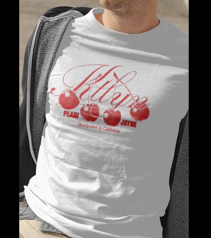 Ktlyn White Cherry Palm Springs California T-Shirt