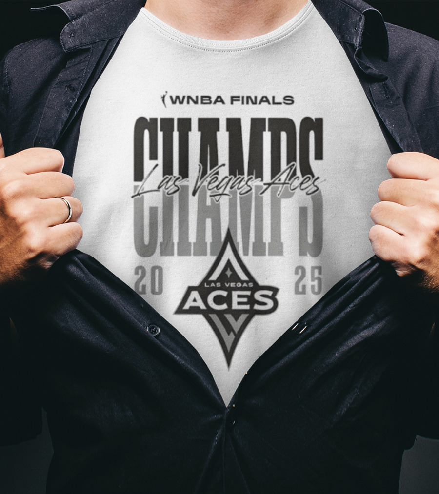 Las Vegas Aces 2025 WNBA Finals Champs T-Shirt
