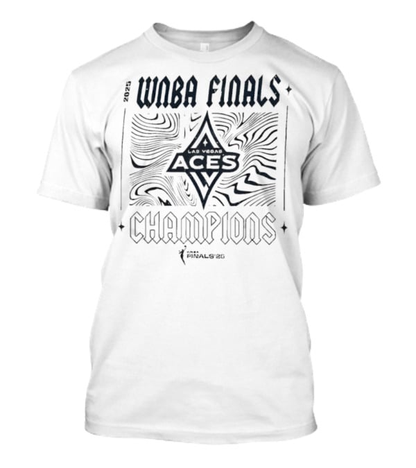 Las Vegas Aces WNBA Finals Champions 2025 Majestic Threads Victorious T-Shirt