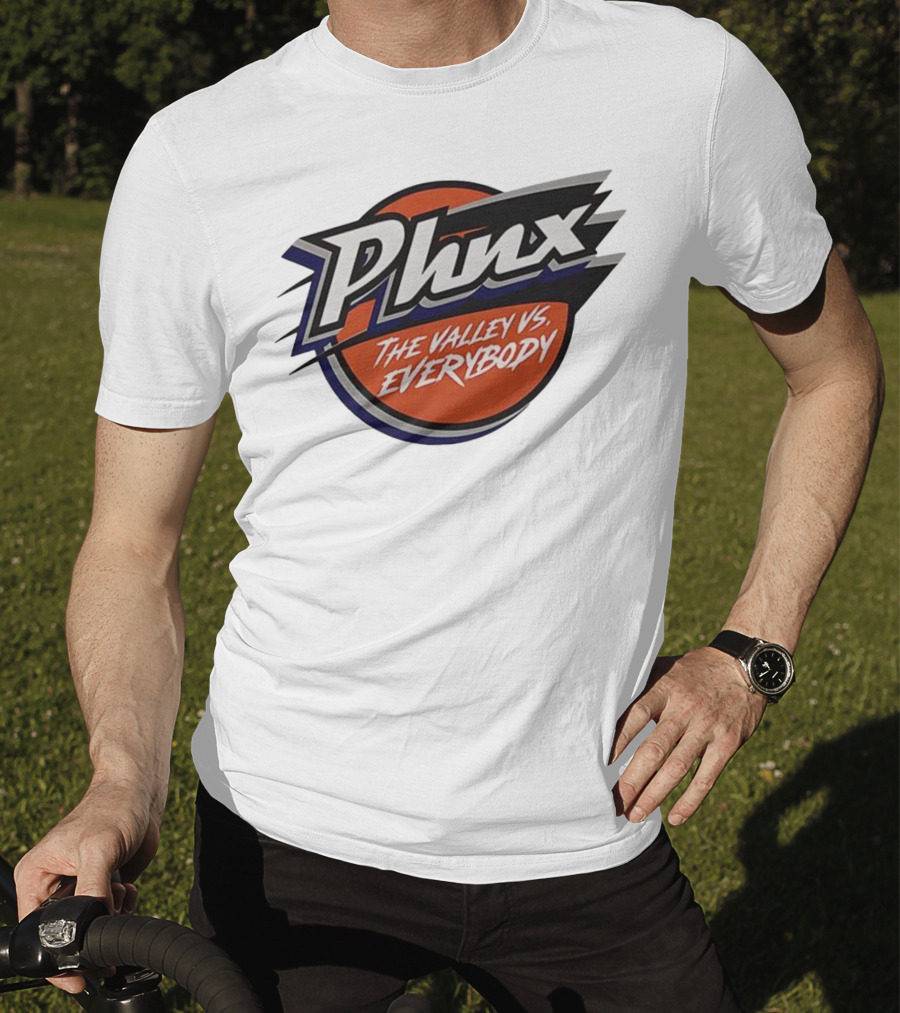Phnx The Valley Vs Everybody Phoenix Mercury Basketball Tee T-Shirt