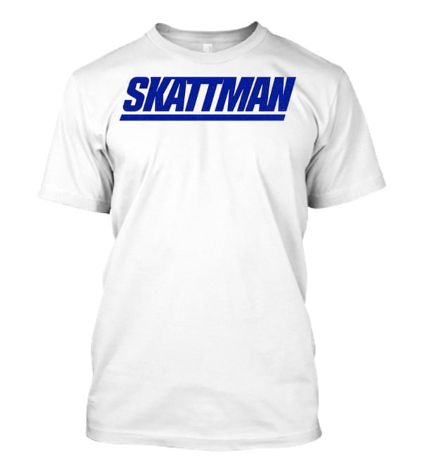 SKATTMAN Cam Skattebo New York Giants Team Spirit T-Shirt