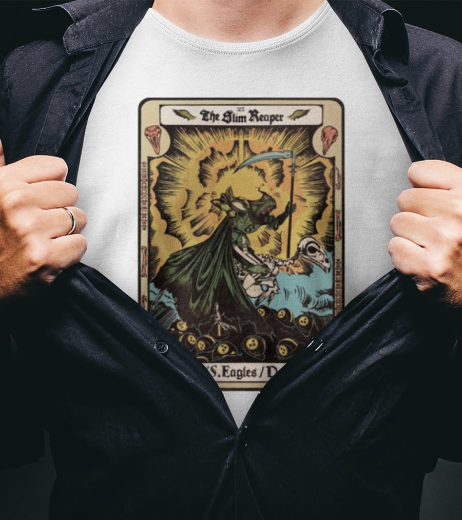 The Slim Reaper Steelers VS Eagles December 15 T-Shirt