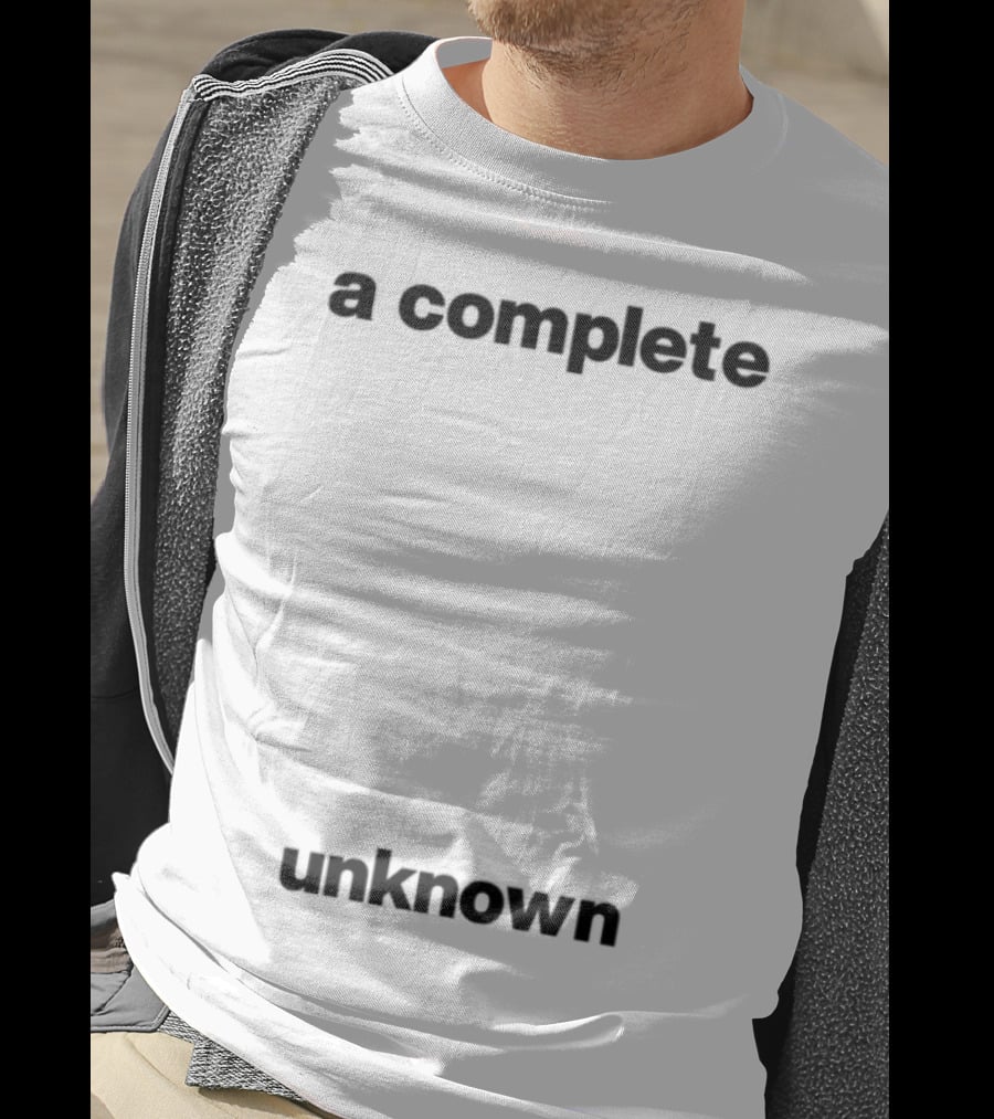 Timothée Chalamet A Complete Unknown Monochrome Style T-Shirt