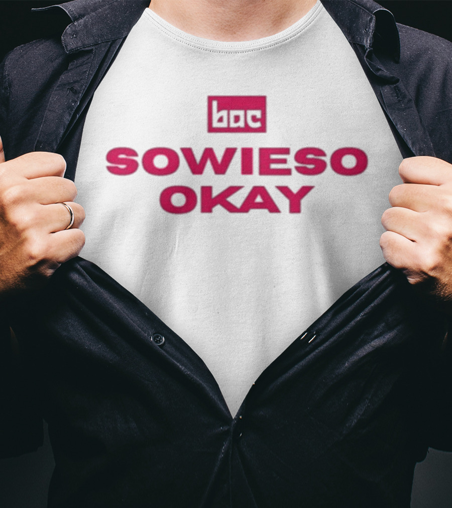 Bac Sowieso Okay Bold Red T-Shirt
