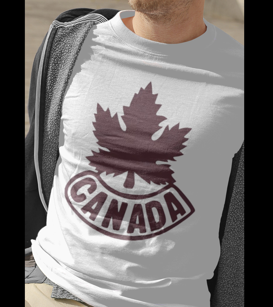 Canada Maple Leaf Badge T-Shirt