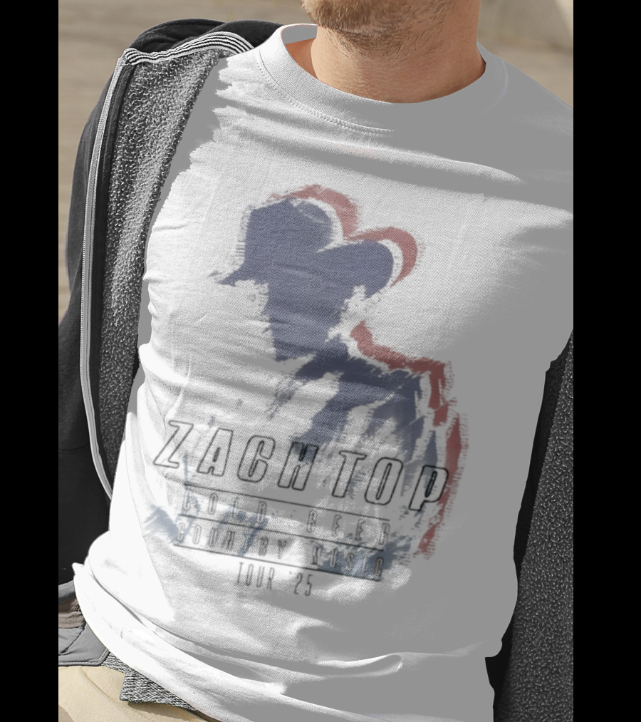 Zach Top Double Zach Hat Outline 1995 T-Shirt