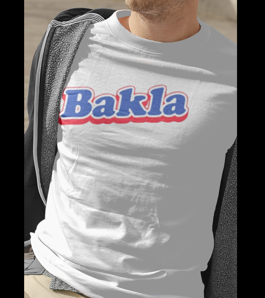 Bakla Bold Blue And Red T-Shirt