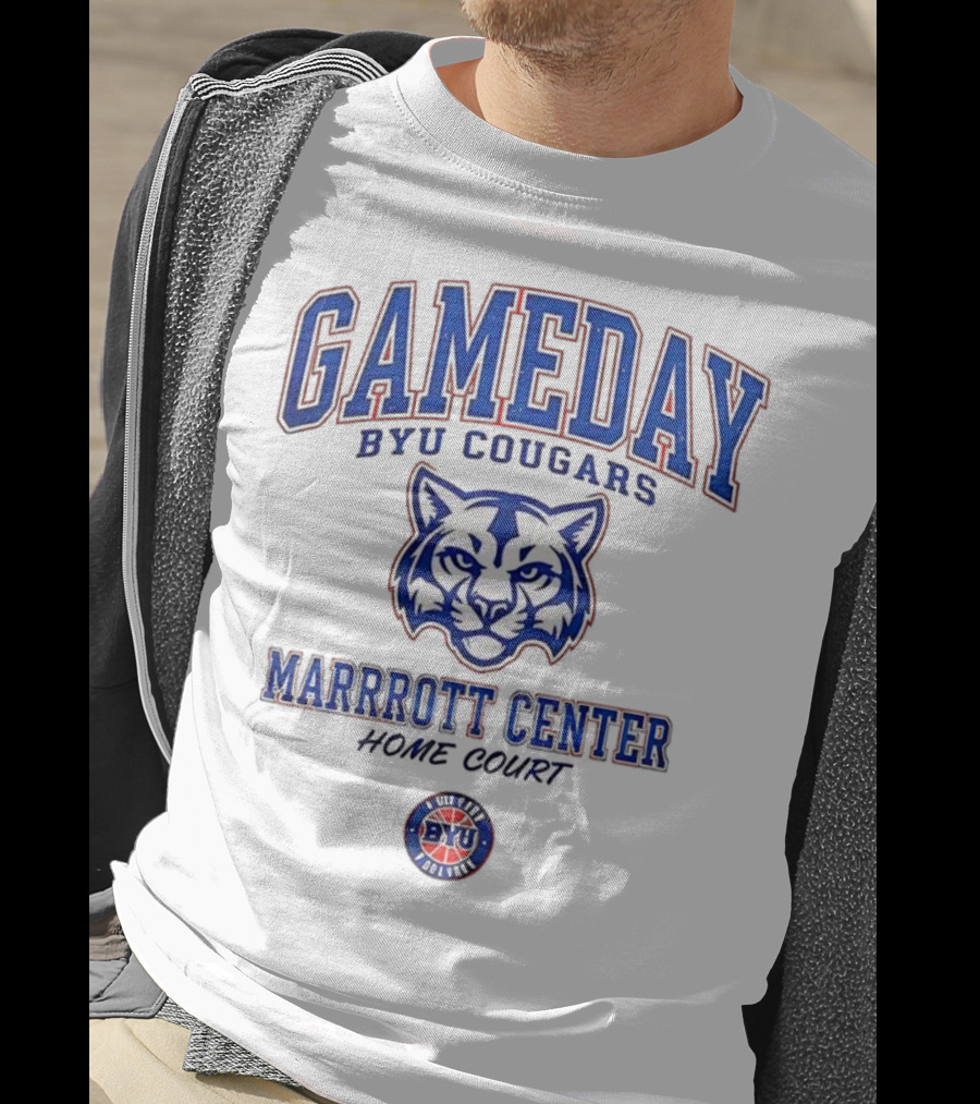 Gameday BYU Cougars Marriott Center Home Court T-Shirt
