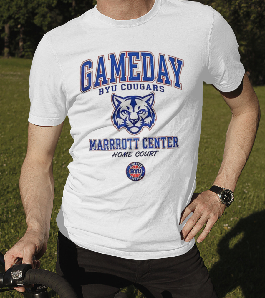 Gameday BYU Cougars Marriott Center Home Court T-Shirt