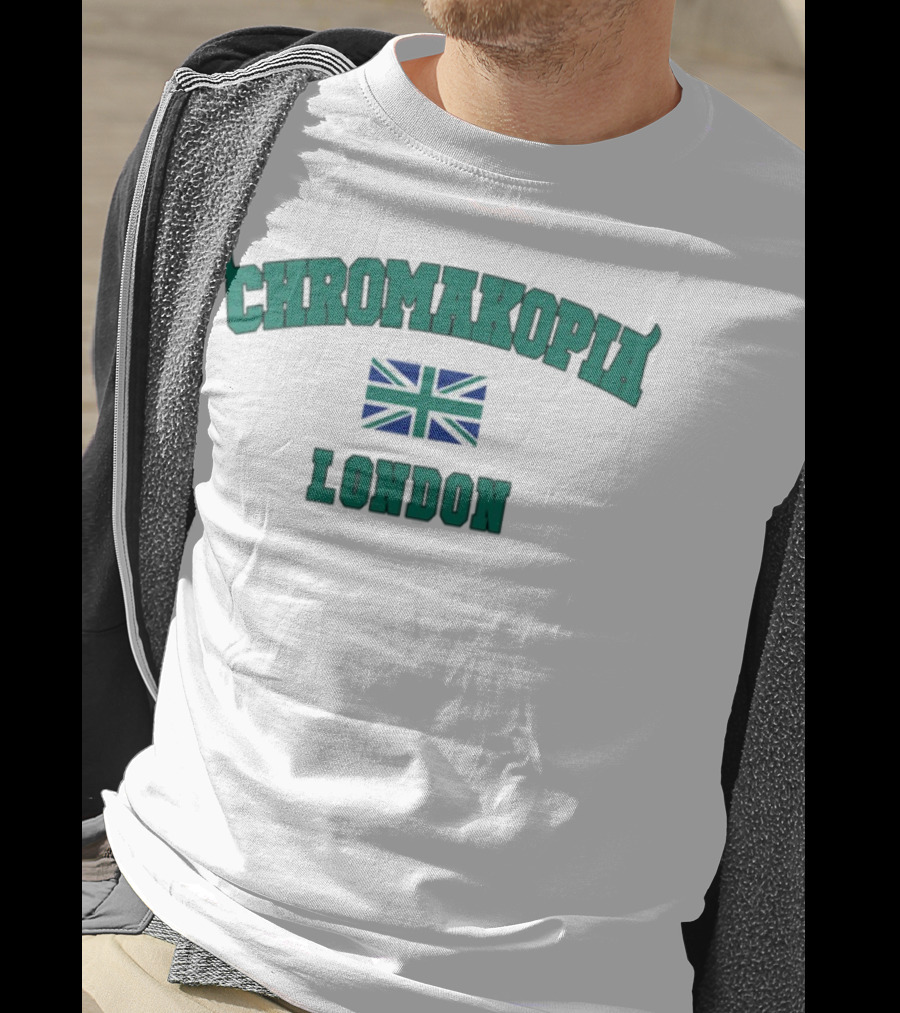 Chromakopia London Union Jack Flag Graphic T-Shirt