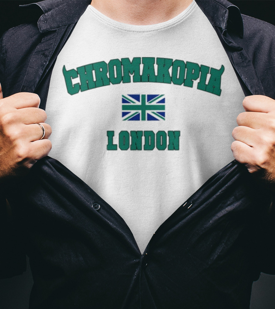 Chromakopia London Union Jack Flag Graphic T-Shirt