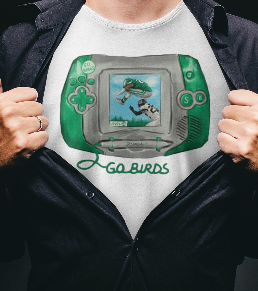Go Birds D.Saraiya Saquon Barkley Hurdle Level 2 T-Shirt