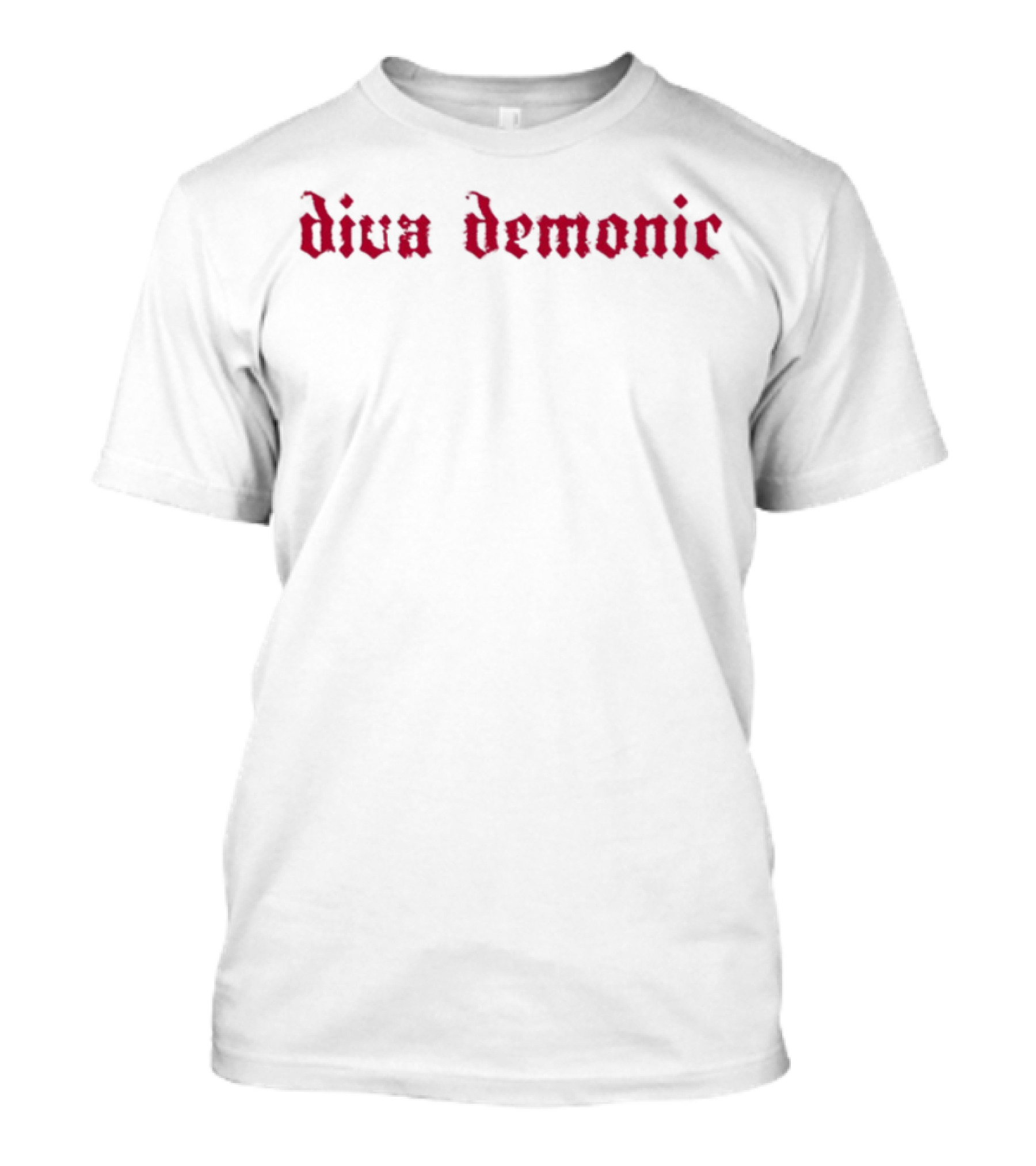 Diva Demonic Halloweenie Vi Gothic Style T-Shirt