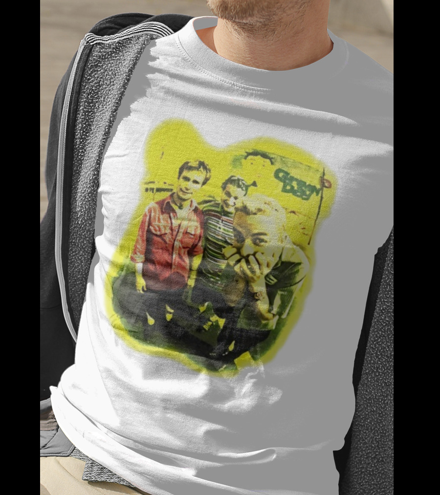 Green Day Dookie Tour 1994 Vintage Punk Rock Band Image T-Shirt