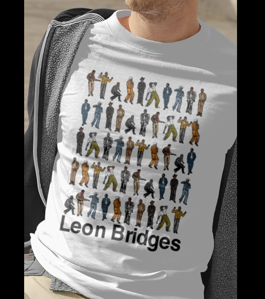 Leon Bridges Dance Poses Collection T-Shirt