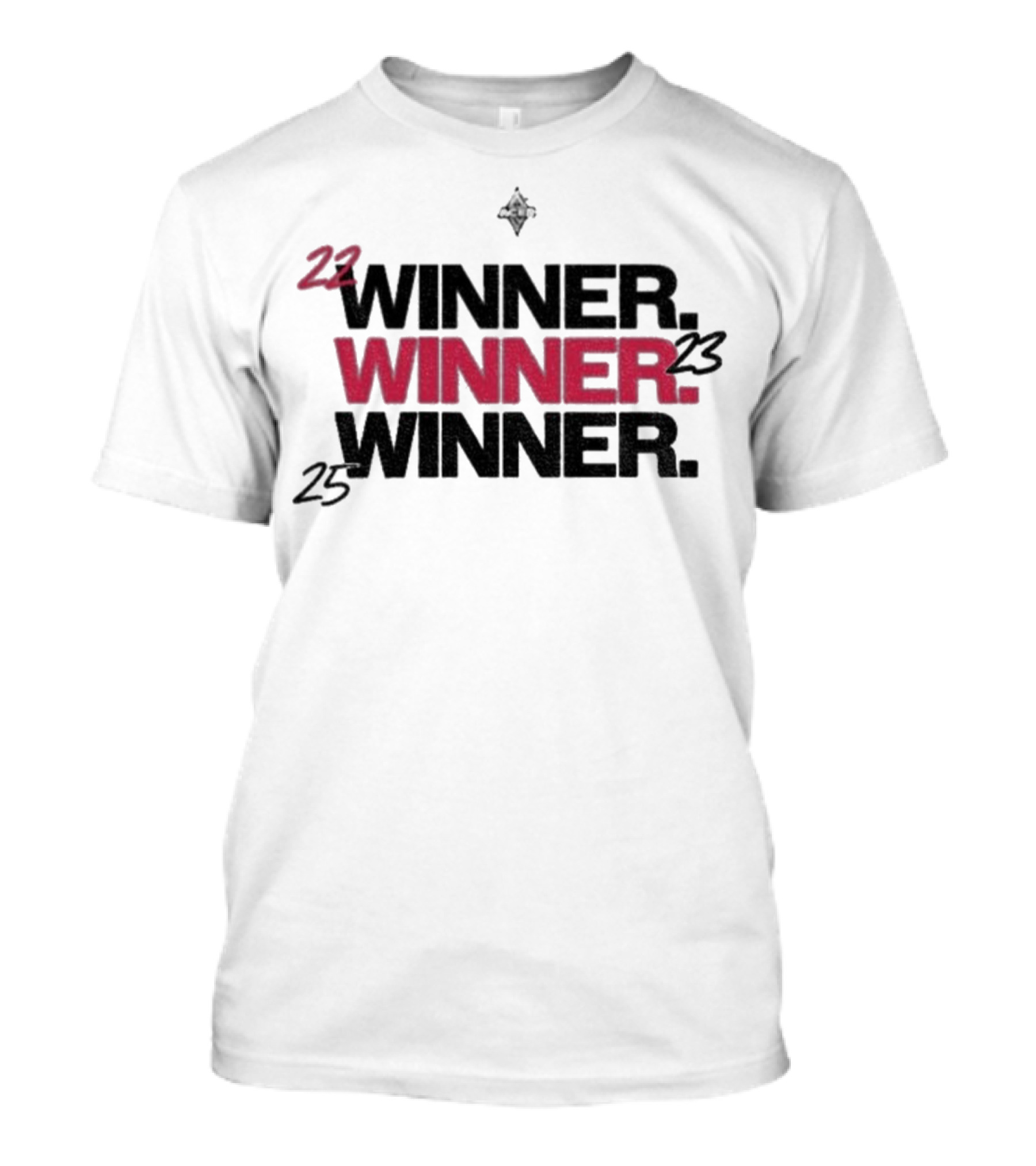 WNBA Champions Las Vegas Aces 2022 2023 2025 Winner T-Shirt