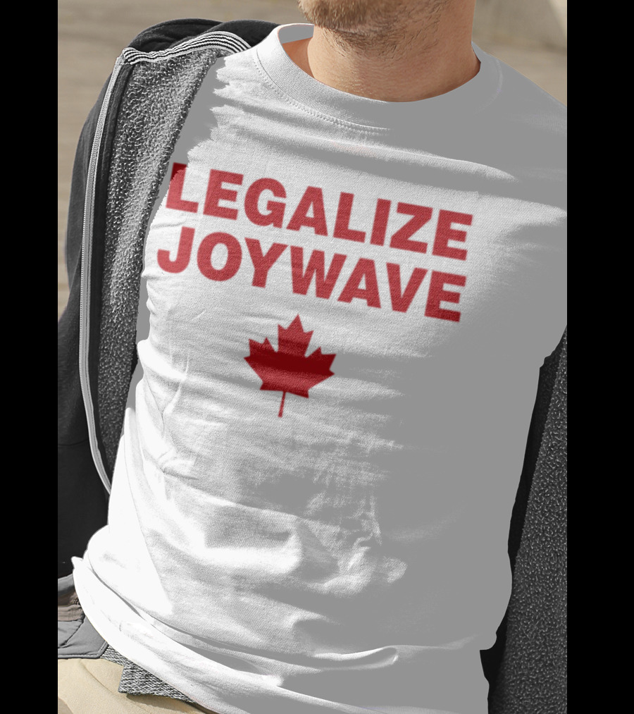 Legalize Joywave Maple Leaf Icon Canada Theme T-Shirt