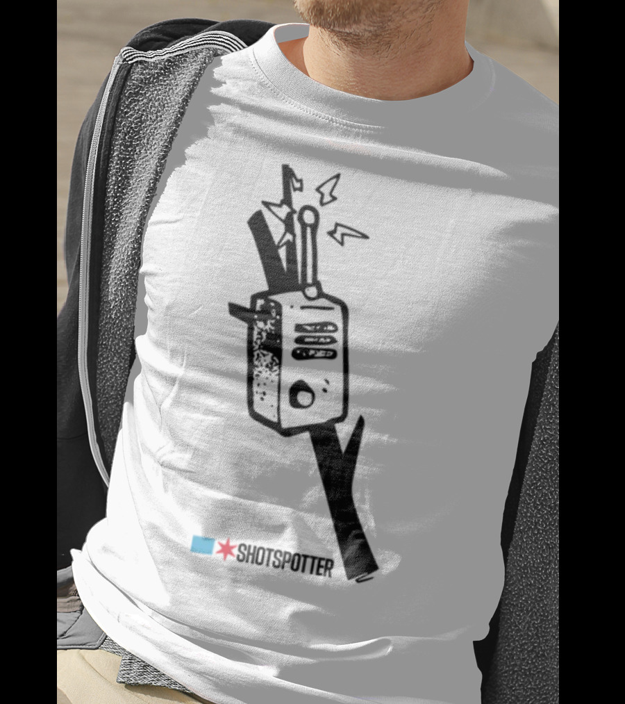 Raymondalopez Walkie-Talkie Shotspotter Image T-Shirt