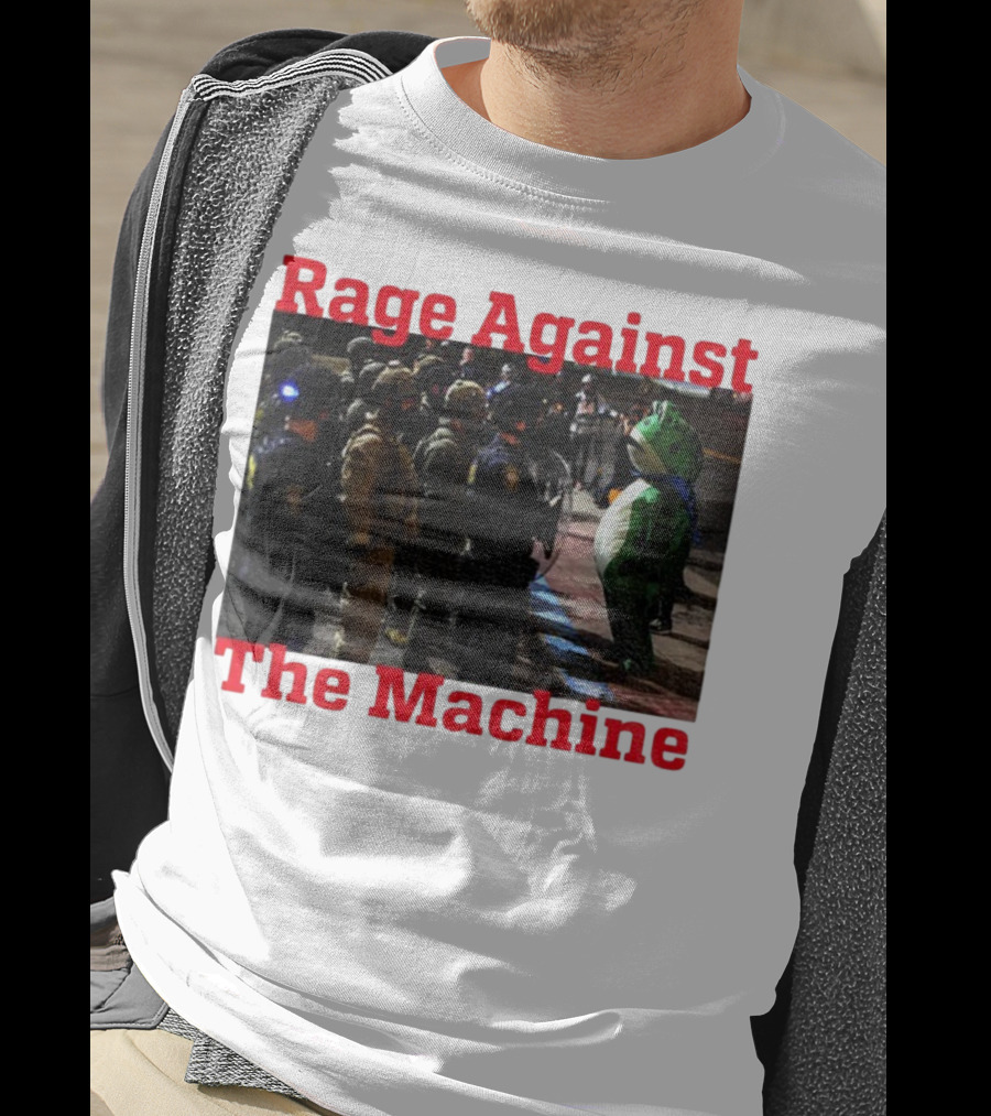 Rage Against The Machine Portland Frog Protest T-Shirt