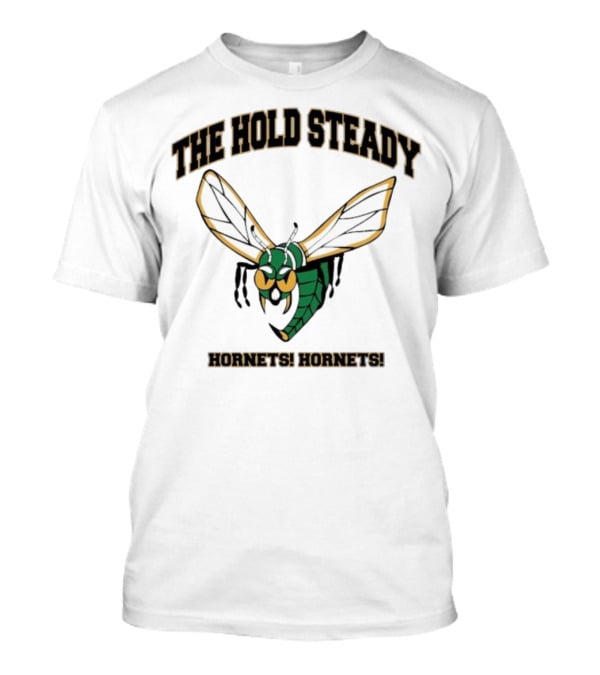 The Hold Steady Hornets Hornets Logo Buzzing Insect Art T-Shirt