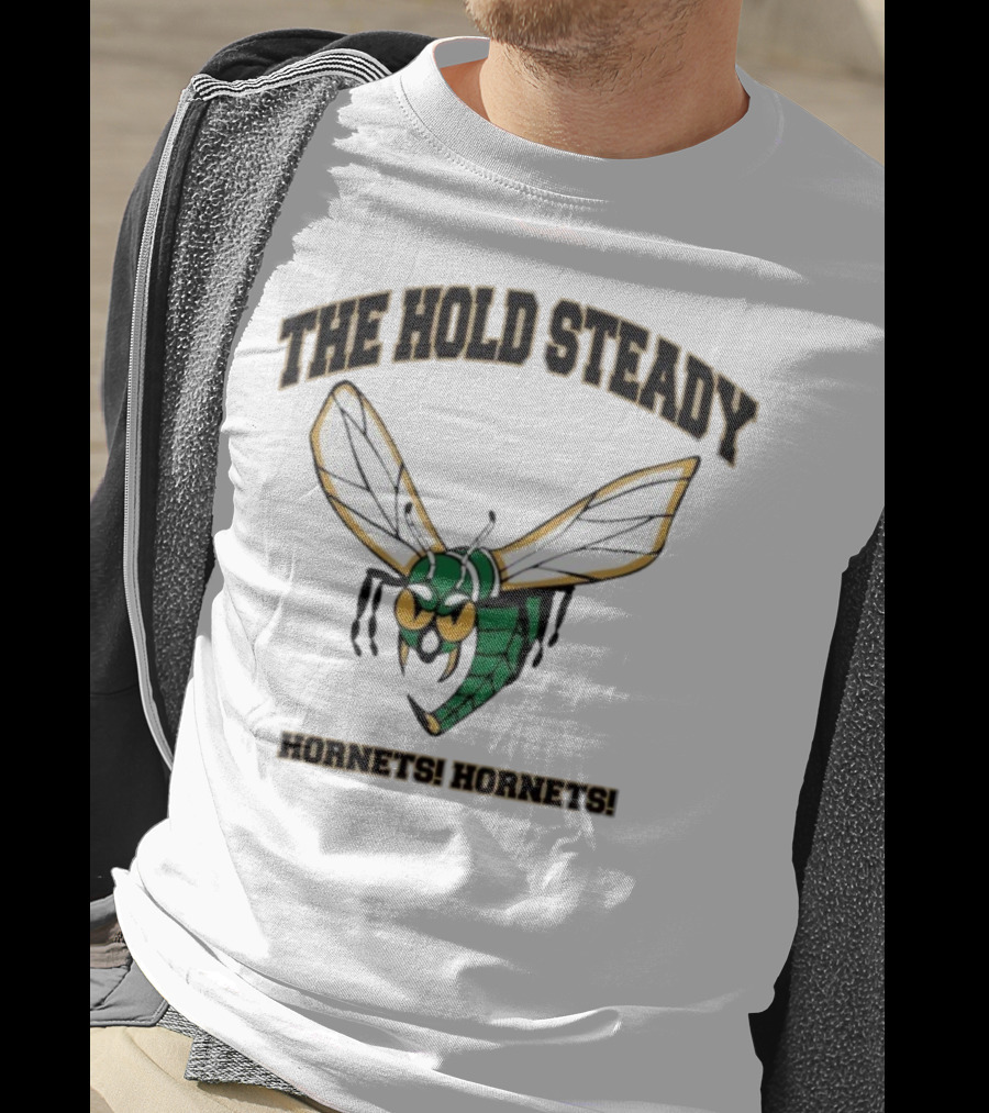 The Hold Steady Hornets Hornets Logo Buzzing Insect Art T-Shirt