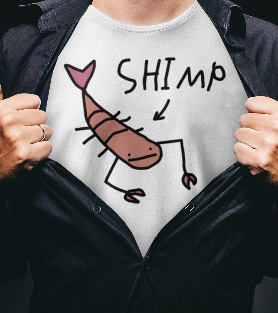 Shimp Cartoon Character Wors S T-Shirt